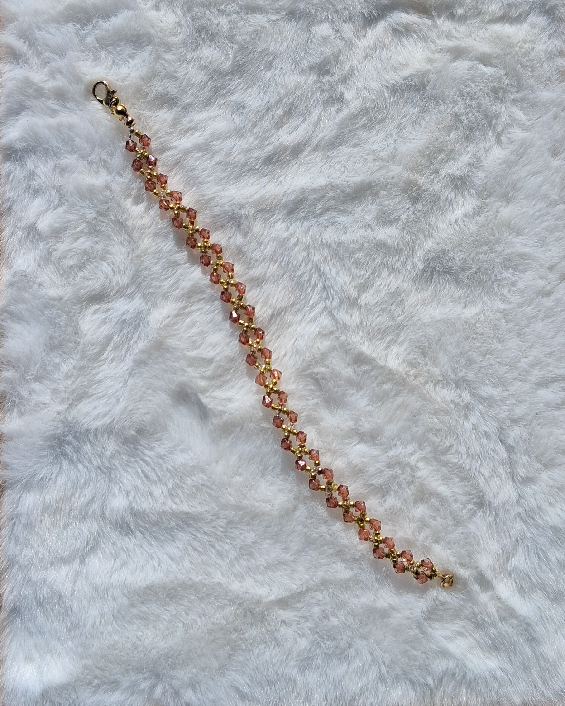 Brown and Gold Boho bracelet